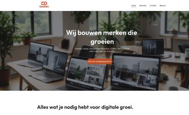Schermafbeelding van duodev.agency