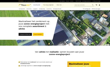 Schermafbeelding van durasolar.nl