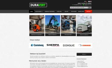 Schermafbeelding van duravert.com