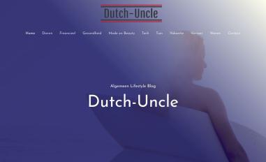 Schermafbeelding van dutch-uncle.nl