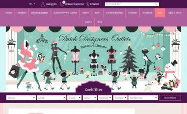 Schermafbeelding van dutchdesignersoutlet.com
