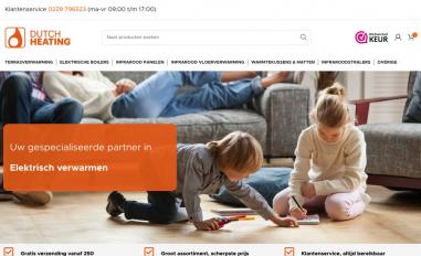 Schermafbeelding van dutchheating.nl