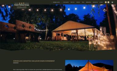 Schermafbeelding van dutchhorecagroup.nl
