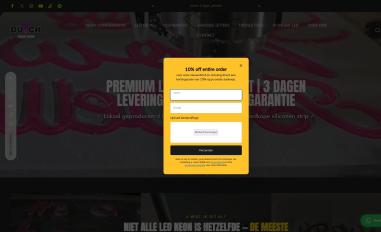 Schermafbeelding van dutchneonsign.nl