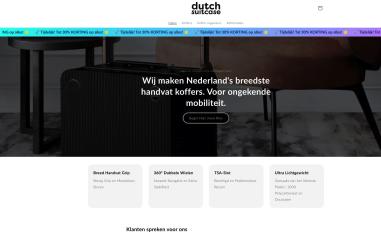 Schermafbeelding van dutchsuitcase.com