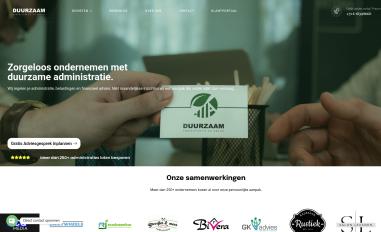 Schermafbeelding van duurzaam-administratie.nl