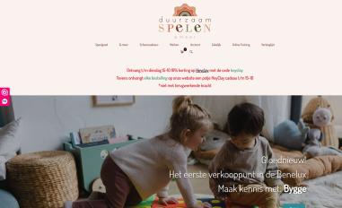Schermafbeelding van duurzaam-spelen.nl