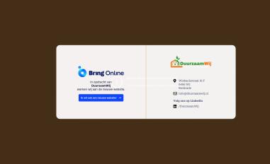 Schermafbeelding van duurzaamwij.nl