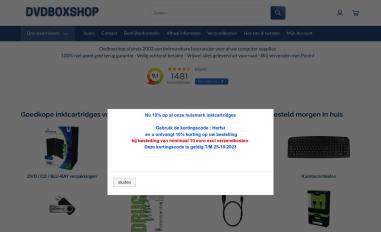 Schermafbeelding van dvdboxshop.nl