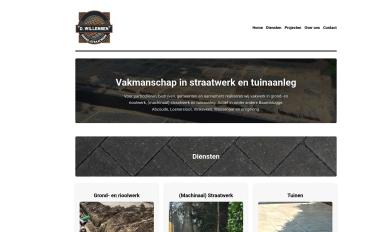 Schermafbeelding van dwgrondstraatwerk.nl