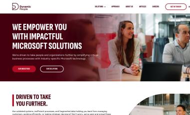 Schermafbeelding van dynamicpeople.nl