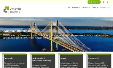 Schermafbeelding van dynamics4business.nl