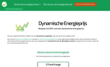Schermafbeelding van dynamische-energieprijs.nl