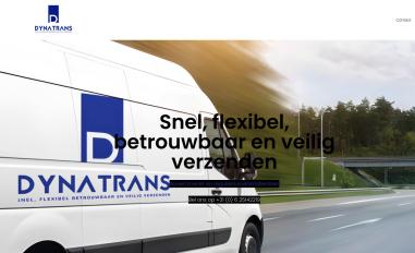 Schermafbeelding van dynatrans.nl