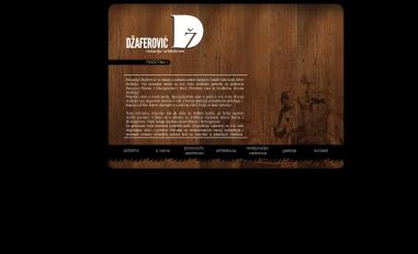 Schermafbeelding van dzaferovic.com