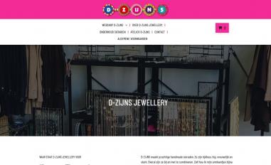 Schermafbeelding van dzijnsjewellery.nl