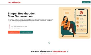 Schermafbeelding van e-boekhouder.nl