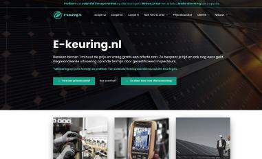 Schermafbeelding van e-keuring.nl