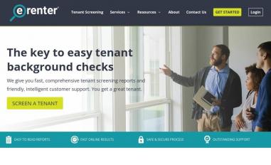 Schermafbeelding van e-renter.com