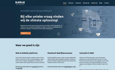 Schermafbeelding van eaglescience.nl