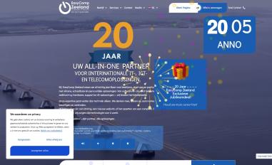 Schermafbeelding van easycompzeeland.nl