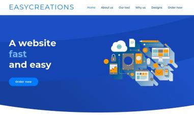 Schermafbeelding van easycreations.nl