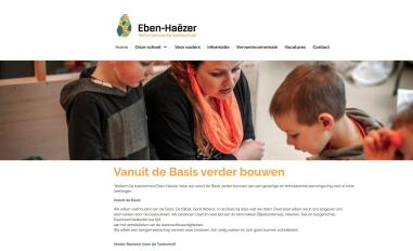 Schermafbeelding van ebenhaezerdrachten.nl