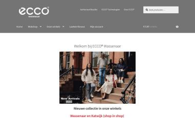 Schermafbeelding van eccoshoes.nl