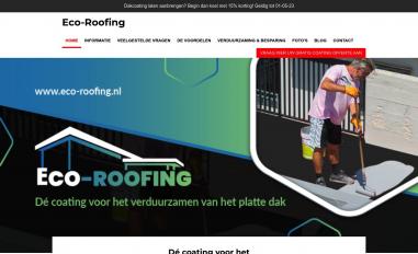 Schermafbeelding van eco-roofing.nl