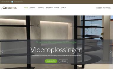 Schermafbeelding van ecogieterij.be