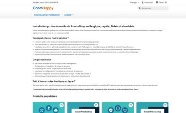 Schermafbeelding van ecomhappy.be