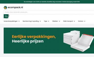 Schermafbeelding van ecompack.nl