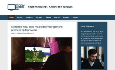 Schermafbeelding van ecompro.nl