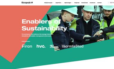 Schermafbeelding van ecopulz.com