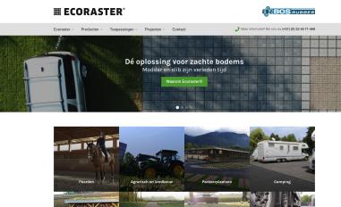 Schermafbeelding van ecoraster.nl