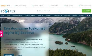 Schermafbeelding van ecosave.com