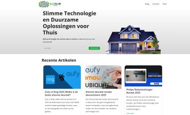 Schermafbeelding van ecoslimtech.nl