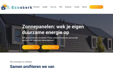 Schermafbeelding van ecosterk.nl