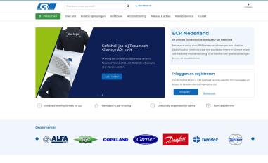 Schermafbeelding van ecr-nederland.nl