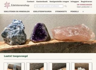 Schermafbeelding van edelstenenshop.com