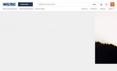 Schermafbeelding van edit.wiltec.nl