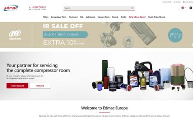 Schermafbeelding van edmac.eu