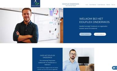 Schermafbeelding van eduflexonderwijs.nl