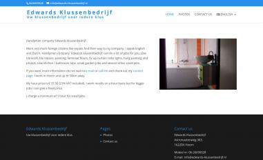 Schermafbeelding van edwards-klussenbedrijf.nl