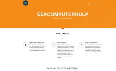 Schermafbeelding van eekcomputerhulp.nl