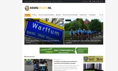 Schermafbeelding van eemskrant.nl