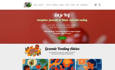 Schermafbeelding van eetjevrij.nl