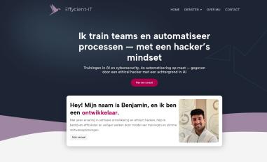 Schermafbeelding van effycient-it.nl