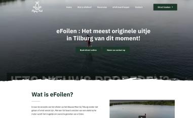 Schermafbeelding van efoil-tilburg.nl