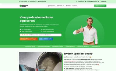 Schermafbeelding van egaliserenexpert.nl